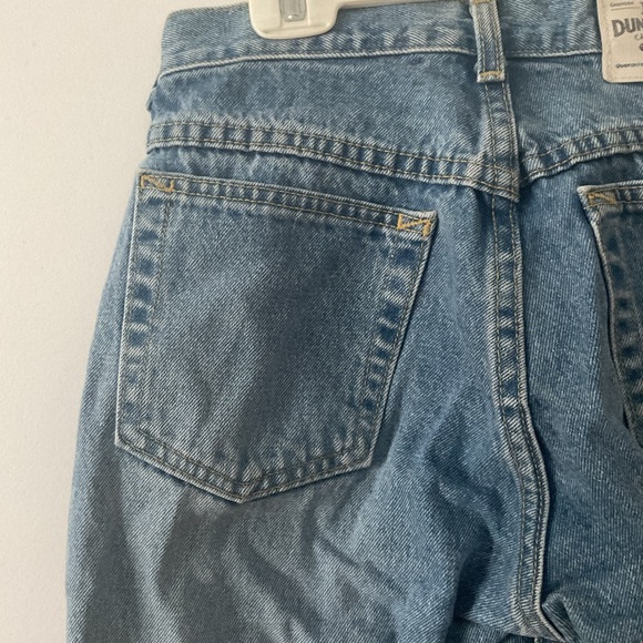 Lee dungarees authentic original straight leg vintage light wash jeans - Picture 6 of 7